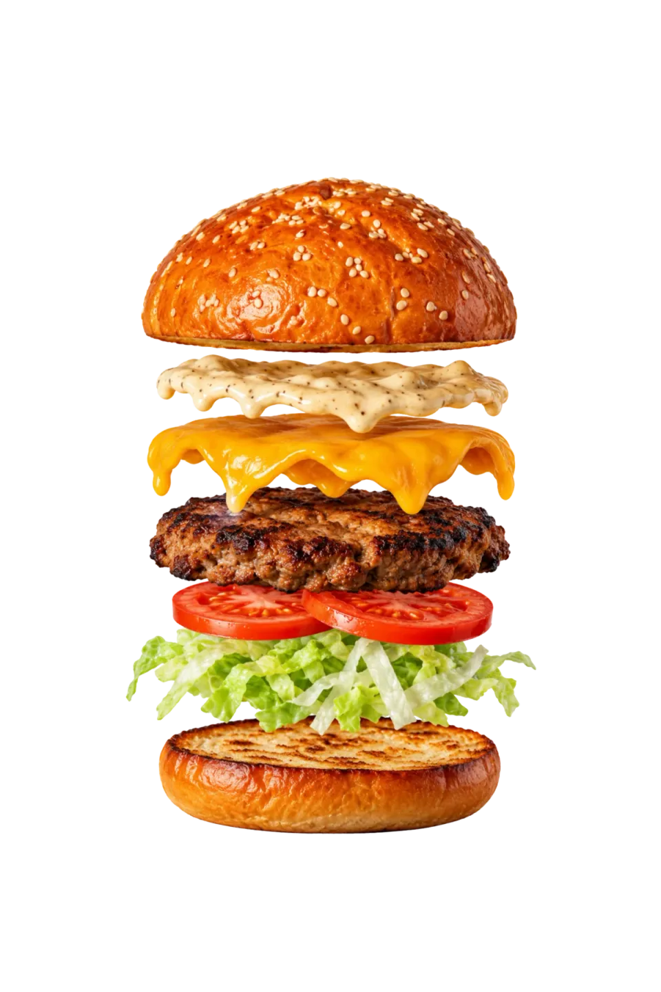 Ingredientele burgerului House Smash